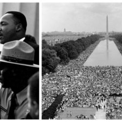 Adelman bob history king luther martin lincoln memorial speech mlk witness jr gives iconic dream 1963 civil rights took who