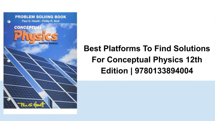 Conceptual physics hewitt 12th edition