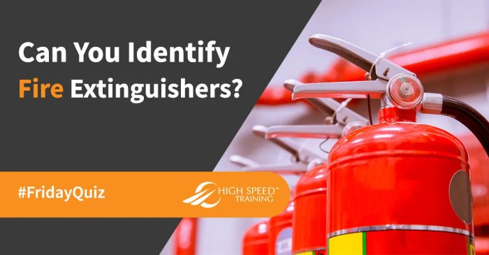 Osha portable fire extinguisher quiz