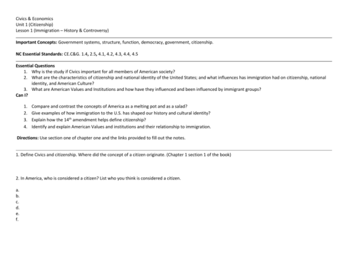 Icivics immigration pathway to citizenship answer key