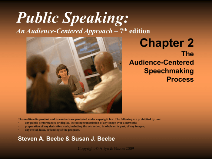 Public speaking an audience-centered approach 11th edition